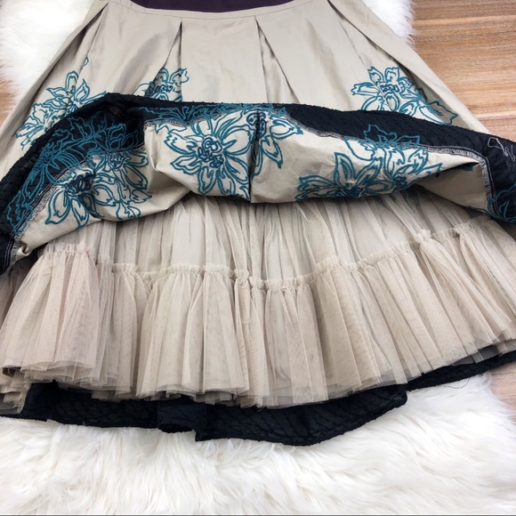 Anthropologie Floreat Wild Gardens Skirt Rare N41 - Picture 4 of 8
